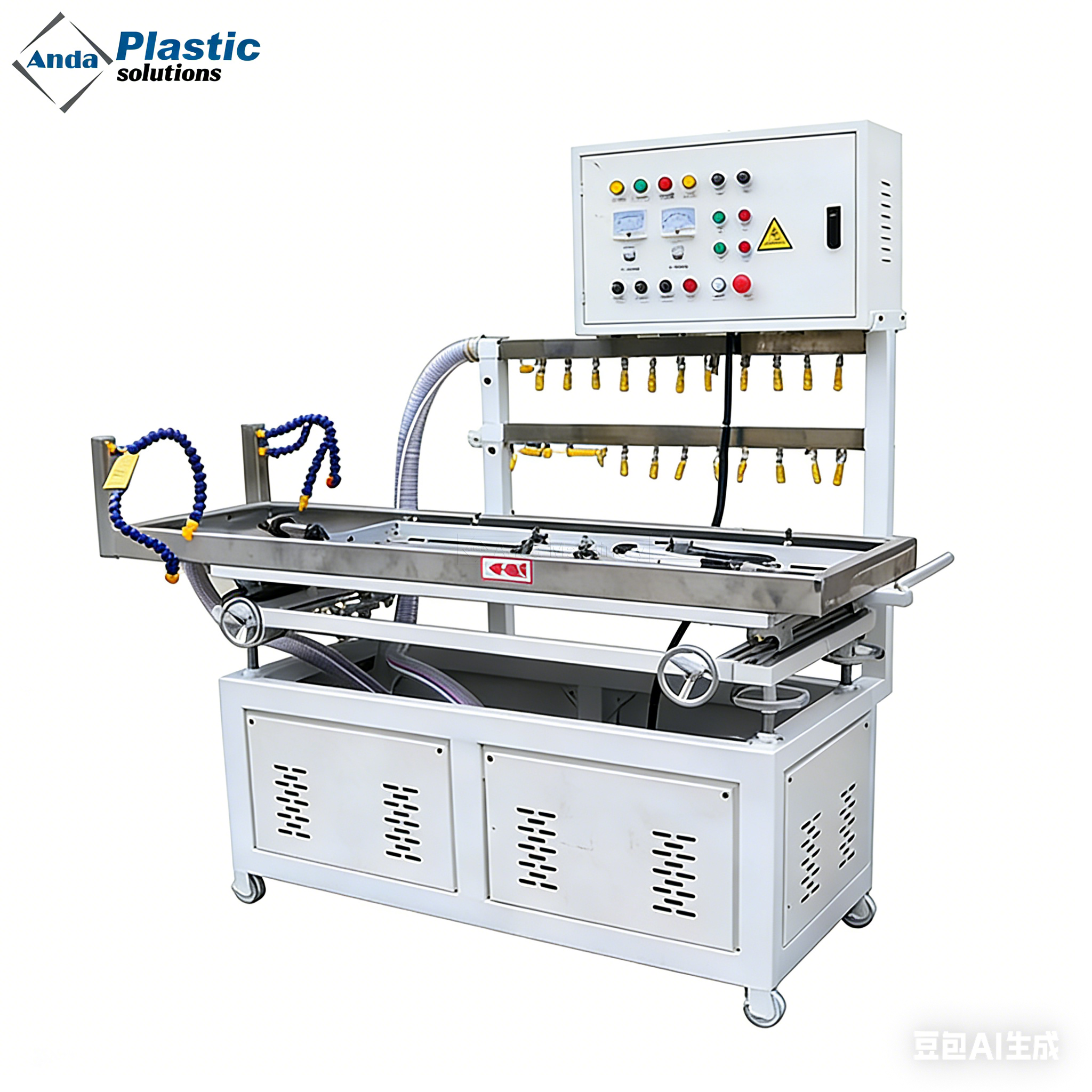 Yüksek Hızlı WPC Yivli Duvar Paneli Yapma Makinesi