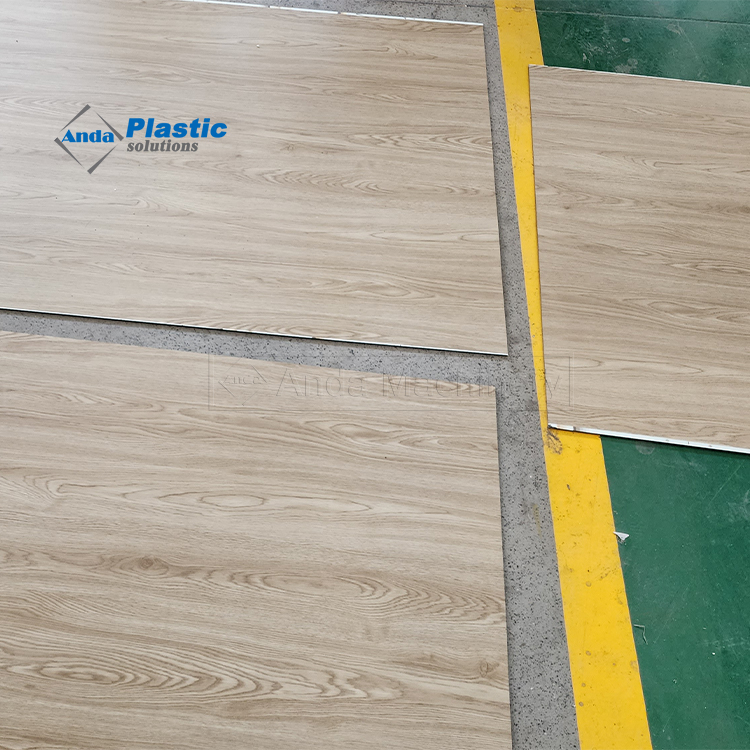 1050 SPC LVT Zemin UV Kaplama Baskı Makinesi