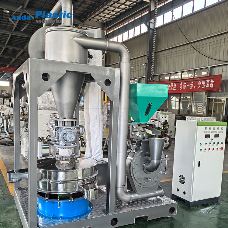 Anda Ağır hizmet tipi enerji tasarrufu sağlayan PVC Pulverizer Makinesi