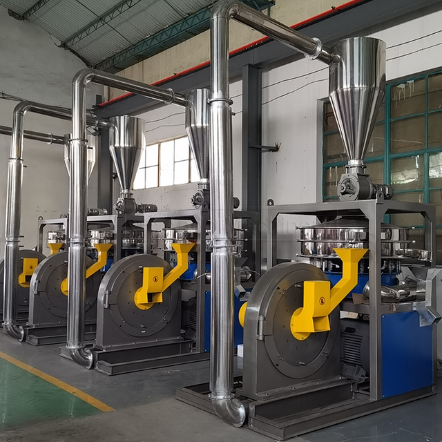 PE PP Plastik Pulverizatör Toz Öğütücü Makinesi