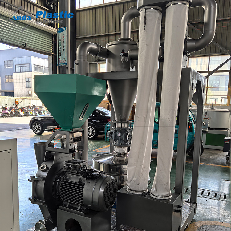 Anda Ağır hizmet tipi enerji tasarrufu sağlayan PVC plastik tozlaştırıcı toz öğütücü makinesi