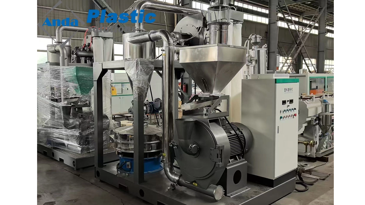 Anda Makinelerin Yüksek Verimli Ağır Hizmetli PVC Öğütücü Makinesi