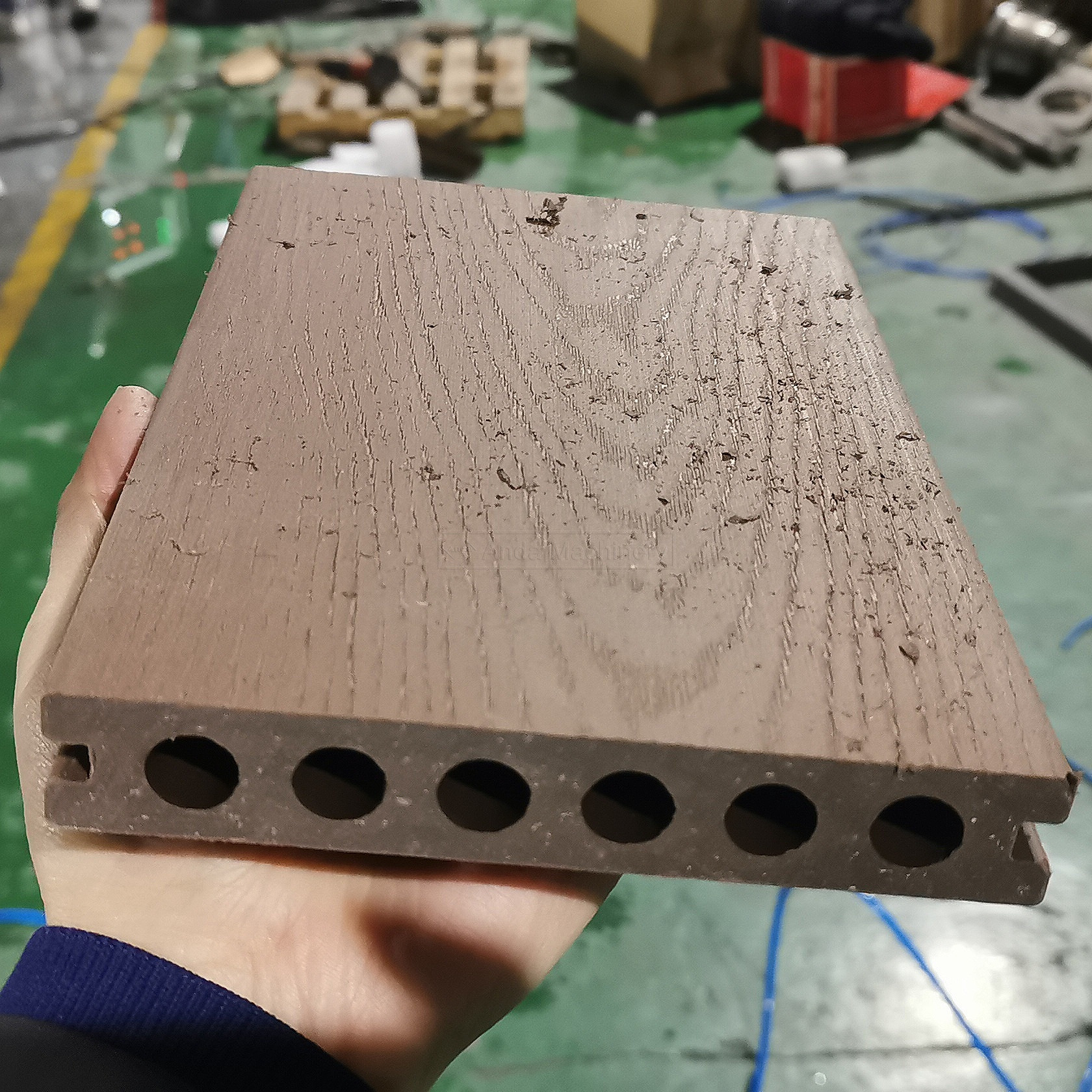 WPC profil zemin kaplaması Makine üretim hattı