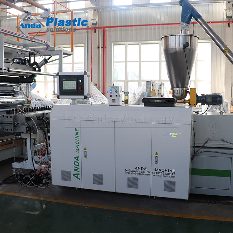 Anda PVC Yapay Mermer Sayfa Makinesi