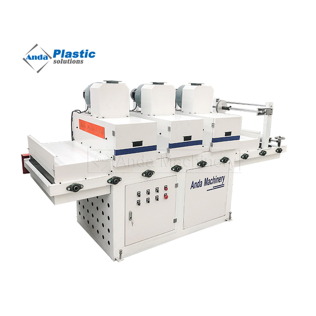 Çift Renk PVC Tavan Baskı ve UV Kaplama Hattı