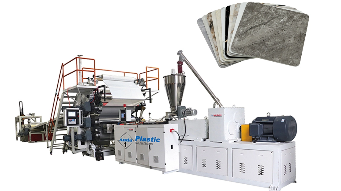 PVC mermer sayfası nasıl üretilir