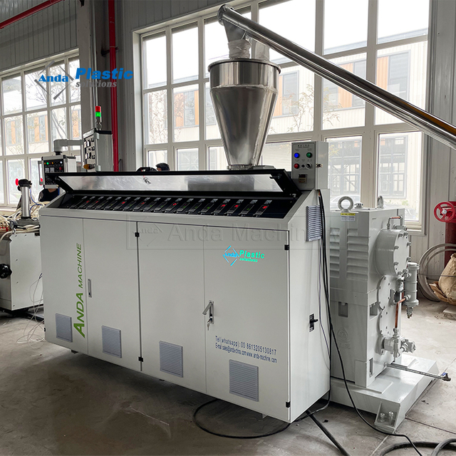 Sjsz 65/138 Konik Çift Vidalı Plastik Ekstruder Makinesi PVC Levha Ekstruder Makinesi