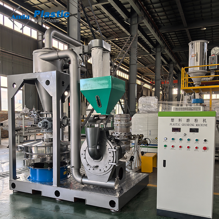 Anda Ağır hizmet tipi enerji tasarrufu sağlayan PVC plastik tozlaştırıcı toz &ouml;ğ&uuml;t&uuml;c&uuml; makinesi