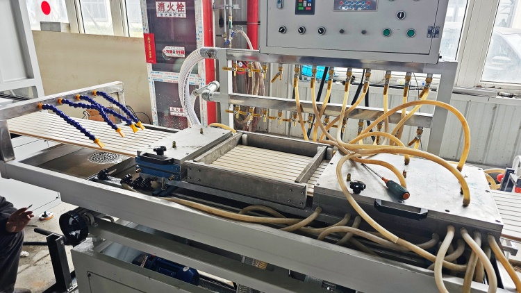 Pvc panel hattı, pvc yivli panel yapma makinesi, pvc yivli panel yapma makinesi