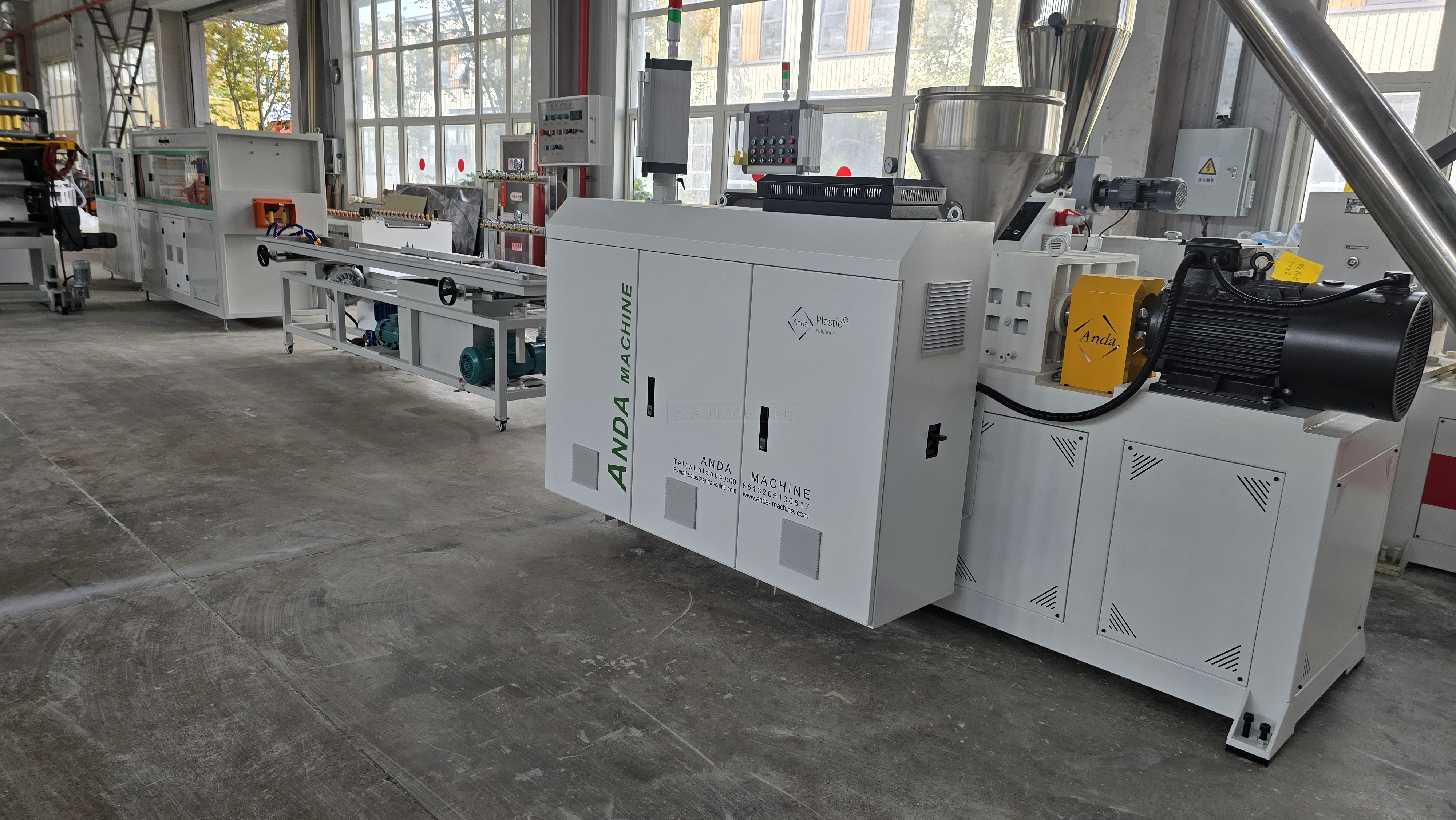 PVC Küçük Profil Kablo Kanalı Üretim Hattı